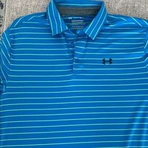 Under Armour Blue Performance Polo Shirt